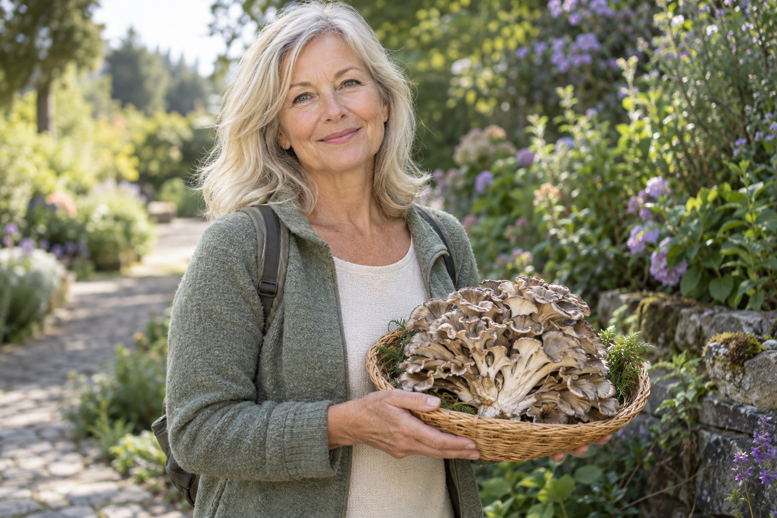 Maitake a menopauza: tančící houba pro ženy po 45